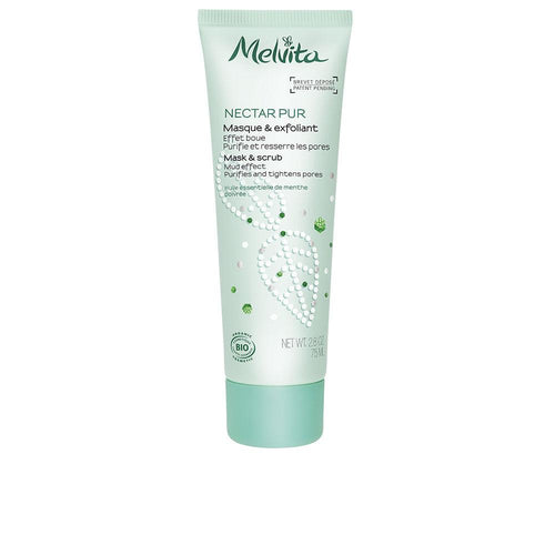 Melvita Nectar Pur Exfoliating Mask Purifies And Mattifies Clean And Radiant Skin
