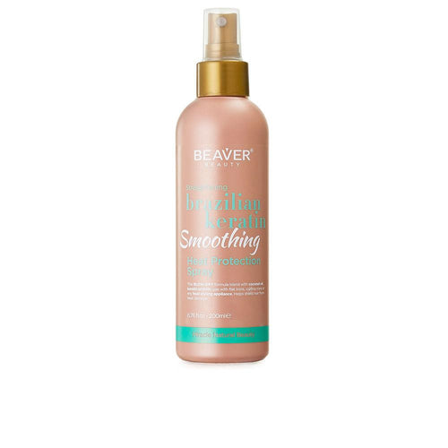 Beaver Brazilian Keratin Heat Protection Spray Heat Defense Styling Aid