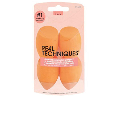 Real Techniques Miracle Complexion Set D'Éponges De Maquillage Pour Un Maquillage Parfait