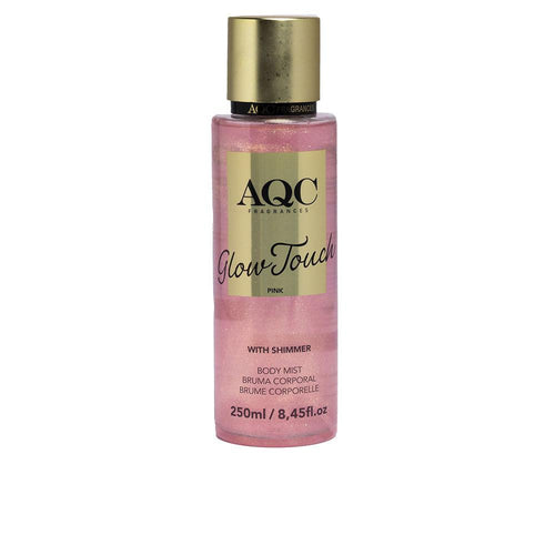 Aqc Fragrances Glow Touch Pink Perfume Eau De Toilette Golden Sparkle Mist