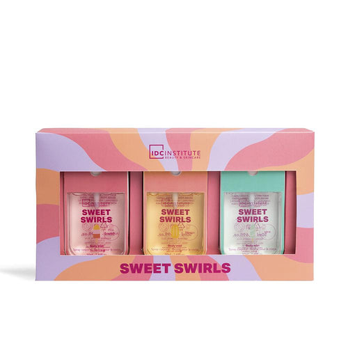 Idc Institute Sweet Swirls Body Mist Set Fraîcheur Et Vitalité Quotidienne