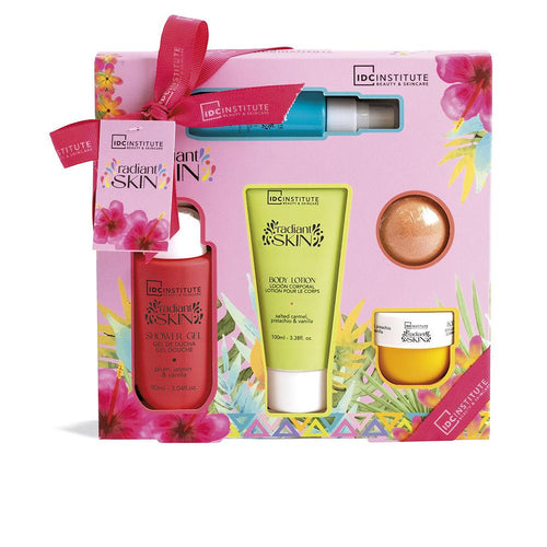 Idc Institute Radiant Skin Kosmetik Set Natürliche Schönheit