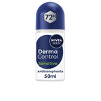 Nivea Derma Control Sensitive Déodorant Roll On Protection Derma 72h Actif