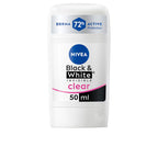 Nivea Invisible Black & White Déodorant Stick Protection 72 Heures