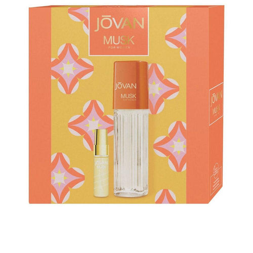Jovan Jovan Musk Woman Lote Perfume Eau De Cologne Aroma Artesanal Diario