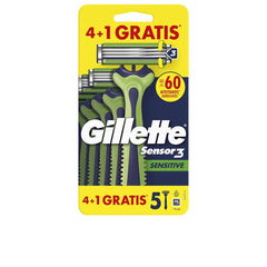 Gillette Sensor Cuchillas De Afeitar Desechables Para Afeitado Facial Afeitado Suave Garantizado