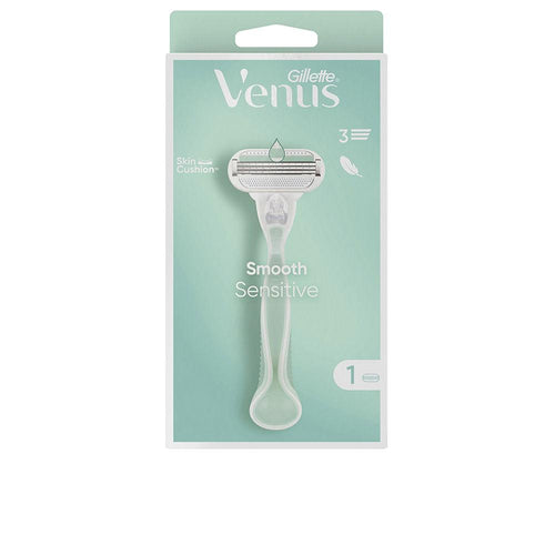 Gillette Venus Smooth Sensitive Rasierer Mit Nachfüllung Präzision Und Totaler Komfort
