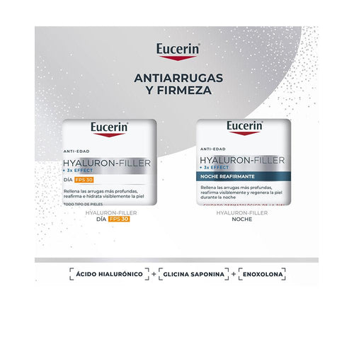 Eucerin Hyaluron Filler Set Crème Jour Et Nuit Nourrir Et Protéger