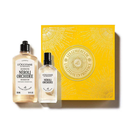 L'Occitane En Provence Néroli & Orchidée Parfum Eau De Toilette Et Gel Douche Set Élégance Florale
