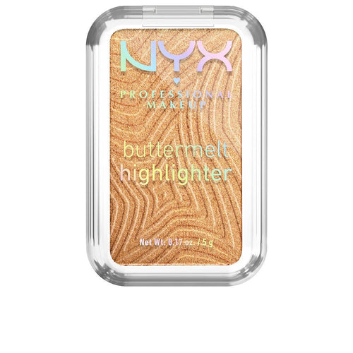 Nyx Professional Make Up Buttermelt Highlighter Poudre Illuminatrice Éclat Pur Et Intense