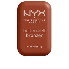 Nyx Professional Make Up Buttermelt Bronzer Poudre Éclat Radieux Toute La Journée