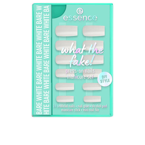 Essence What The Fake! Kit Uñas Falsas Look De Salón En Casa