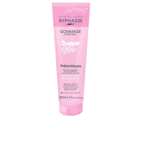 Byphasse Sugar Glow Exfoliante Corporal Prebiótico Vegan Para Todo Tipo De Piel