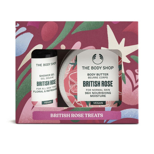 The Body Shop British Rose Kosmetik Set Blumenpower Frische