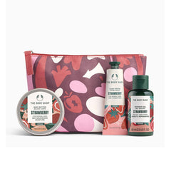 The Body Shop Strawberry Set De Cuidado Corporal Piel Suave Y Fragante