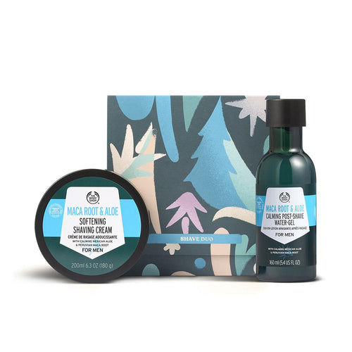 The Body Shop Shave Set Para El Afeitado Masculino Con Aloe Vera Piel Suave E Hidratada