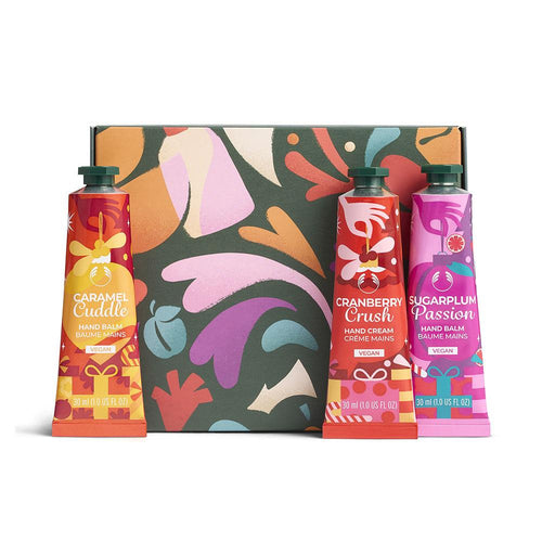 The Body Shop Trio Hand Care Set Infused With Holiday Delights