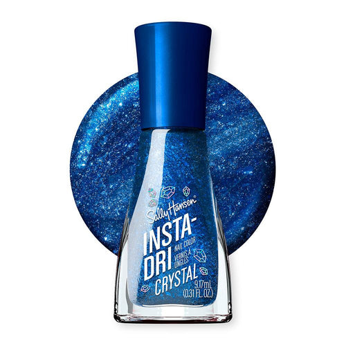 Sally Hansen Insta-Dri Chrome Esmalte De Uñas Amethyst Allure Brillo Galáctico Para Uñas Impactantes