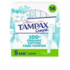 Tampax Tampax Algodón Super Plug Tampon Aus Organischer Baumwolle