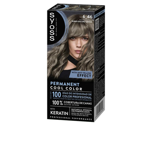 Syoss Permanent Cool Color Haarfarbe Keratin Effekt