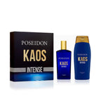 Poseidon Kaos Intense Set Profumo Eau De Toilette E Doccia Forza Ed Libertà
