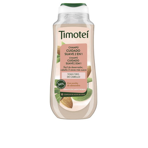 Timotei Timotei 2 En 1 Almendras Shampoo Con Olio Di Mandorla E Cocco Capelli Morbidi E Luminosi