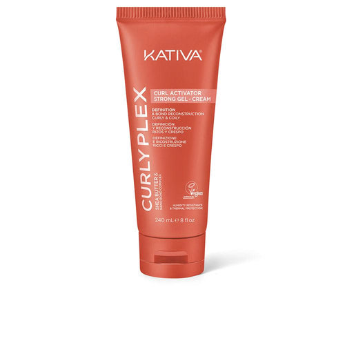 Kativa Curly Plex Gel Crema Attivatore Ricci Ricci Perfetti Senza Sforzo