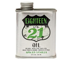 18.21 Man Made Spiced Vanilla Aceite Para Barba Cabello Y Piel Cuidado Diario Completo