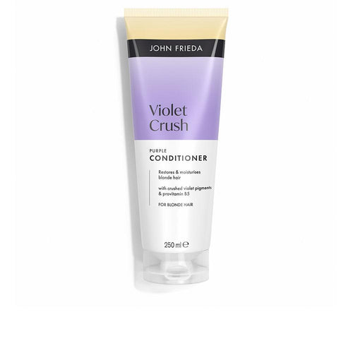 John Frieda Violet Crush Après Shampooing Neutralisant Pour Cheveux Blonds Hydrate Et Revitalise