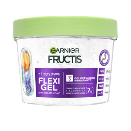 Garnier Fructis Flexi Gel Hydrating Curl Defining Hair Gel Beautifully Defined Healthy Curls