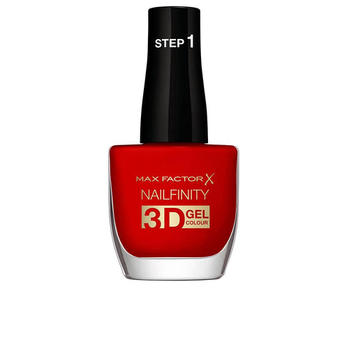 Max Factor Nailfinity Esmalte De Uñas Rojo Acabado De Gel Brillante