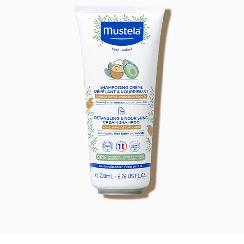 Mustela Bebé-Niño Champú Crema Desenredante Y Nutritivo Cuidado Delicado Sin Lágrimas