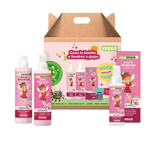 Nosa Protect Tratamiento Capilar Anti Liendres Y Anti Piojos Fresa Para Niños