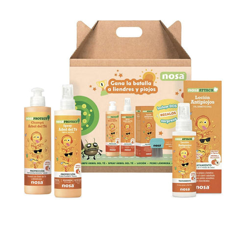 Nosa Protect Tratamiento Capilar Contra Lentes Y Piojos Melocotón Protección Natural