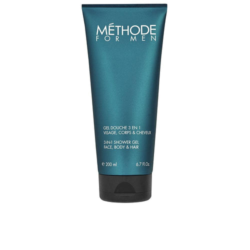 Méthode Jeanne Piaubert Méthode For Men Gel Doccia 3 In 1 93% Ingredienti Naturali