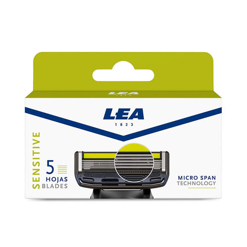 Lea 1823 Sensitive Skin Recarga Afeitado Para Piel Sensible Cuidado Suave