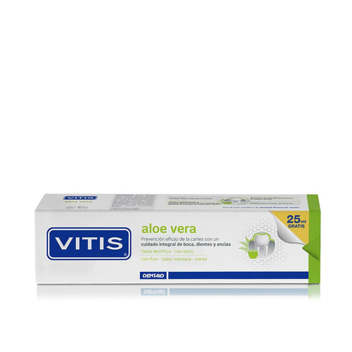 Vitis Aloe Vera Vitis Pasta Dental Menta Manzana Higiene Dental Efectiva
