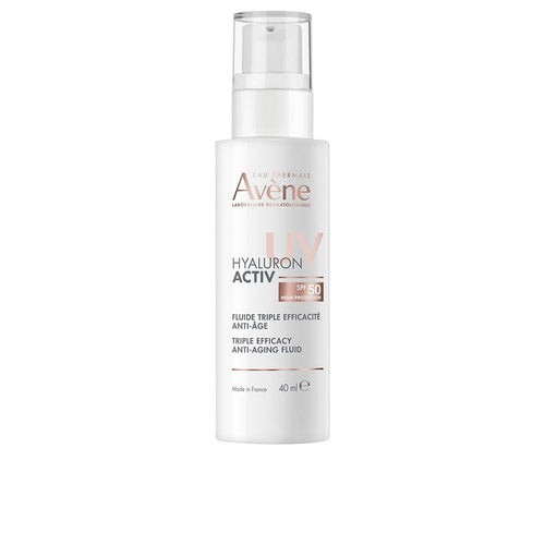 Avène Hyaluron Activ Uv Fluido Anti Envejecimiento Con Protección Solar Defensa Triple Para Luminosidad