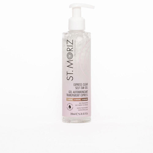 St Moriz Express Clear Gel Autabbronzante Idratazione Aloe Vera Vitamin E