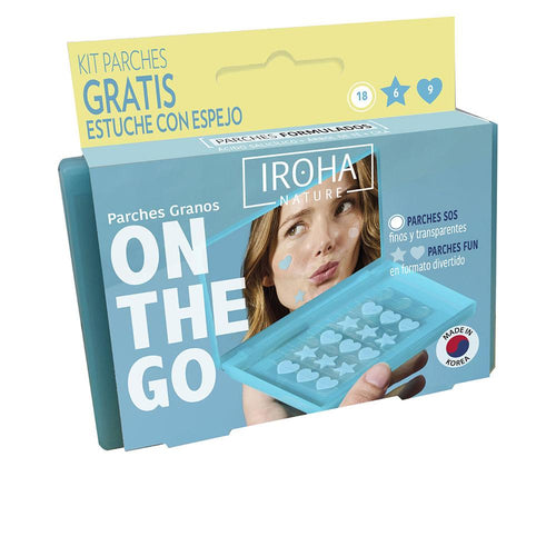 Iroha Acne Prone Skin Parche Antiacné Con Espejo On The Go Alivio Rápido