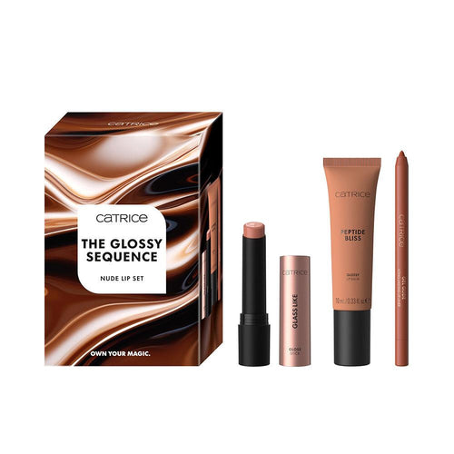 Catrice The Glossy Sequence Set De Cuidado Labial Hidratación Intensa Para Labios