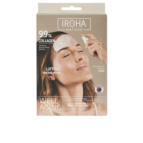 Iroha Anti Age Iroha Stirn Kollagen Pflaster Sofortiges Lifting