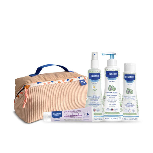 Mustela Bebé-Niño Ton Kosmetiktasche Kit Essenzielle Neugeborenenpflege