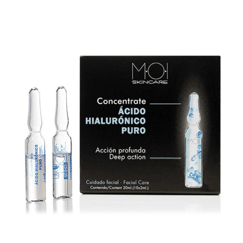 Moi Ácido Hialurónico Puro Ampollas Faciales Hidratación Intensa Y Renovación