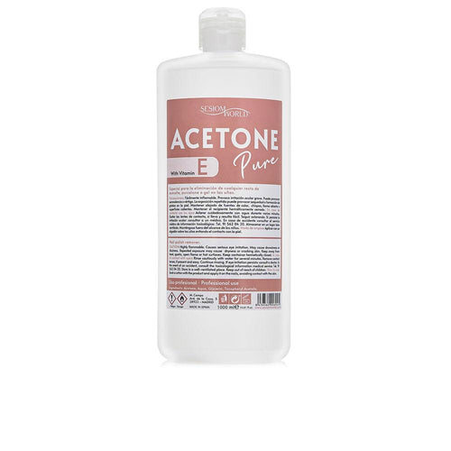 Sesiom World Acetone Pure Nagellackentferner Makelloses Ergebnis