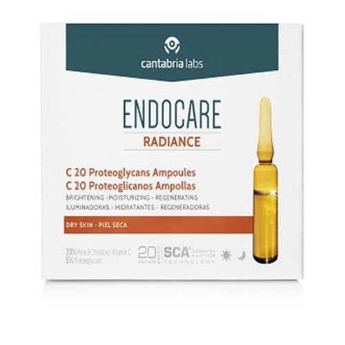 Endocare Radiance Ölfreie Ampullen Mit Proteoglykanen Strahlende Junge Haut