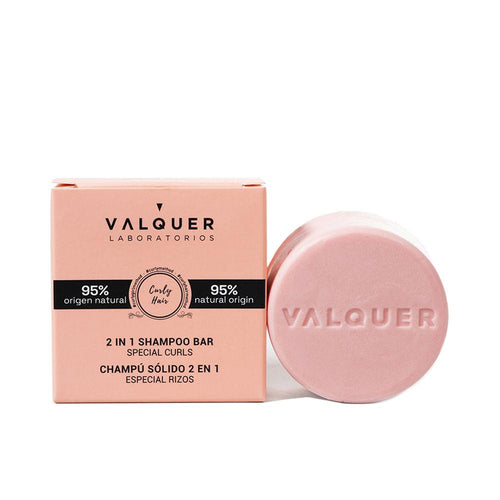 Valquer Método Curly Shampooing Solide 2 In 1 Purifie Hydrate Répare