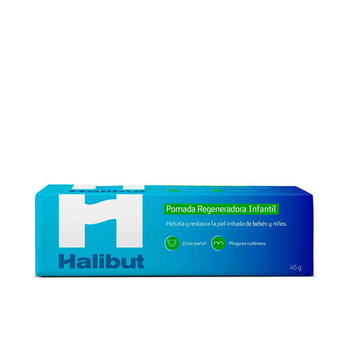 Halibut Halibut Pomada Ungüento Regenerador Para Niños Hidratación Suavizante Y Confort