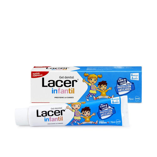 Lacer Lacer Gel Dentífrico Dental Gel For Kids Protects Young Smiles