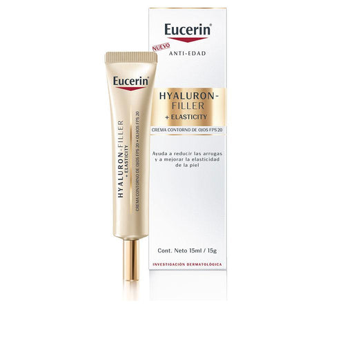 Eucerin Hyaluron Filler Crema Para El Contorno De Ojos Arrugas Reducidas Piel Firme